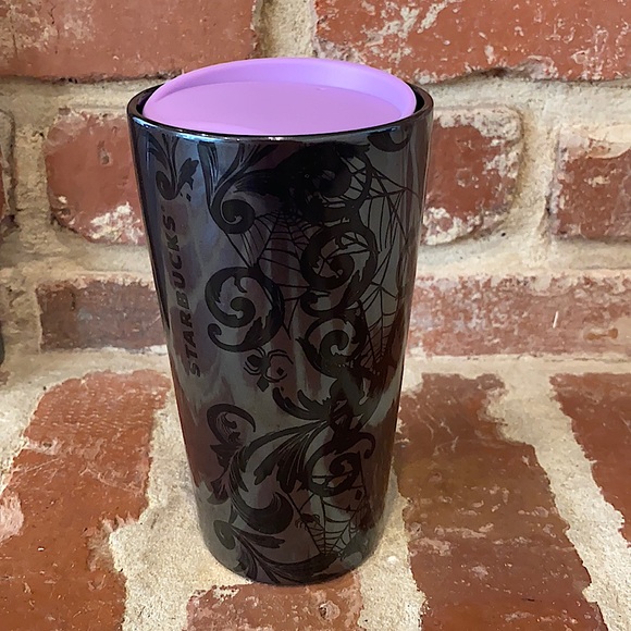 Starbucks Halloween Tumbler Spider, Cat, Spider Web